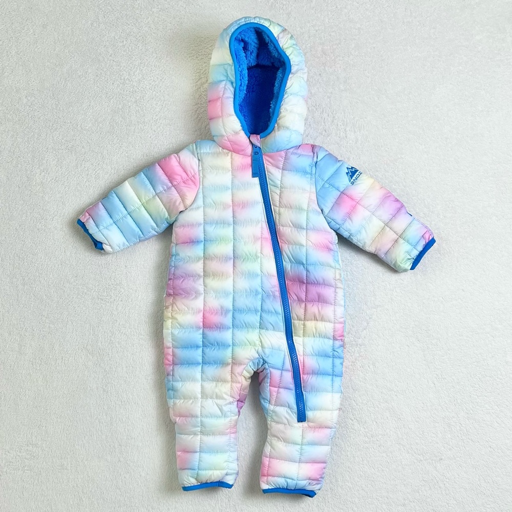 Snozu Toddler Baby Lightweight Winter Onesie One Piece Insulated Puffer Snowsuit